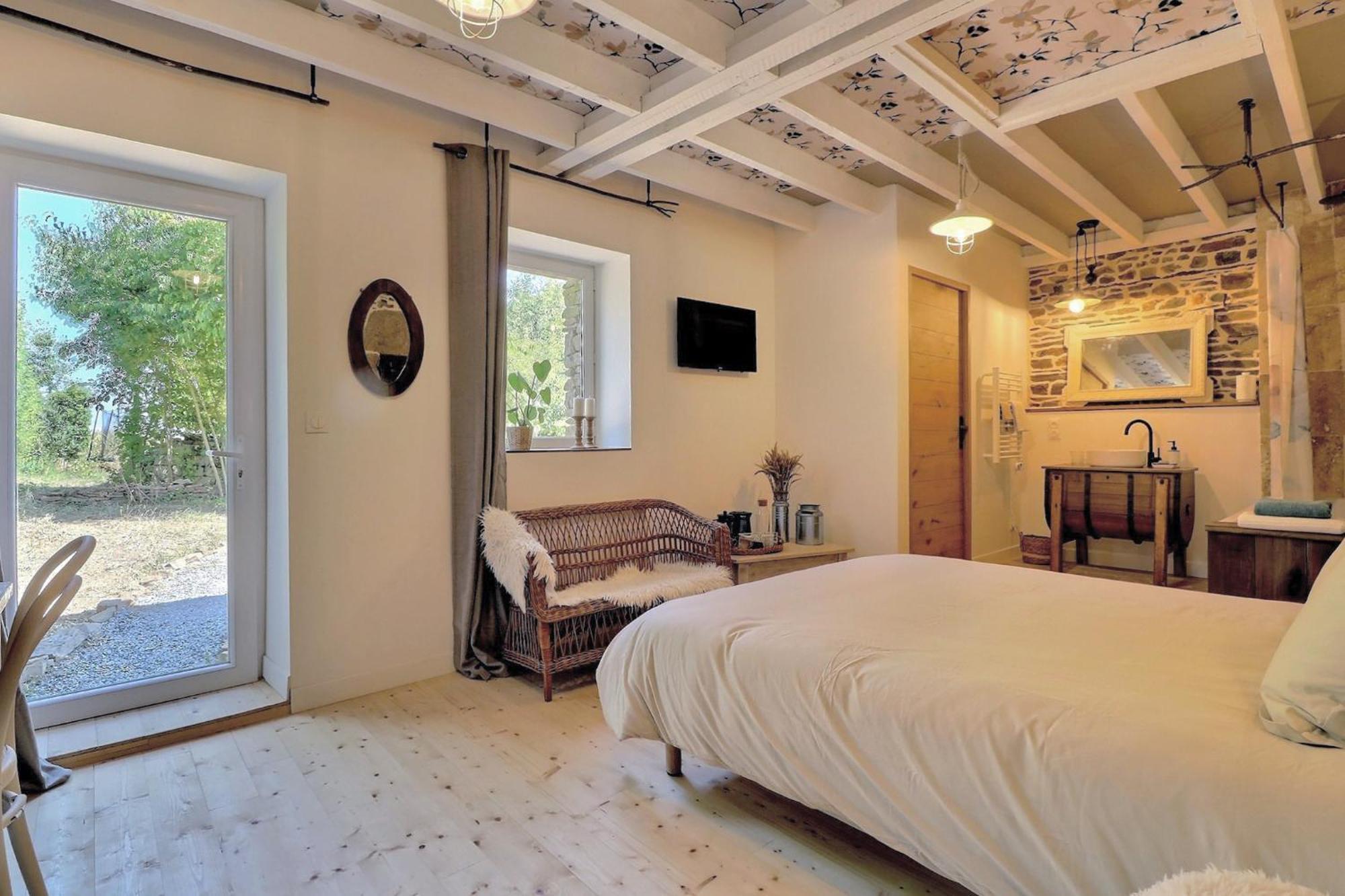 Agritourisme Abae Bed & Breakfast Sougeal Exterior photo