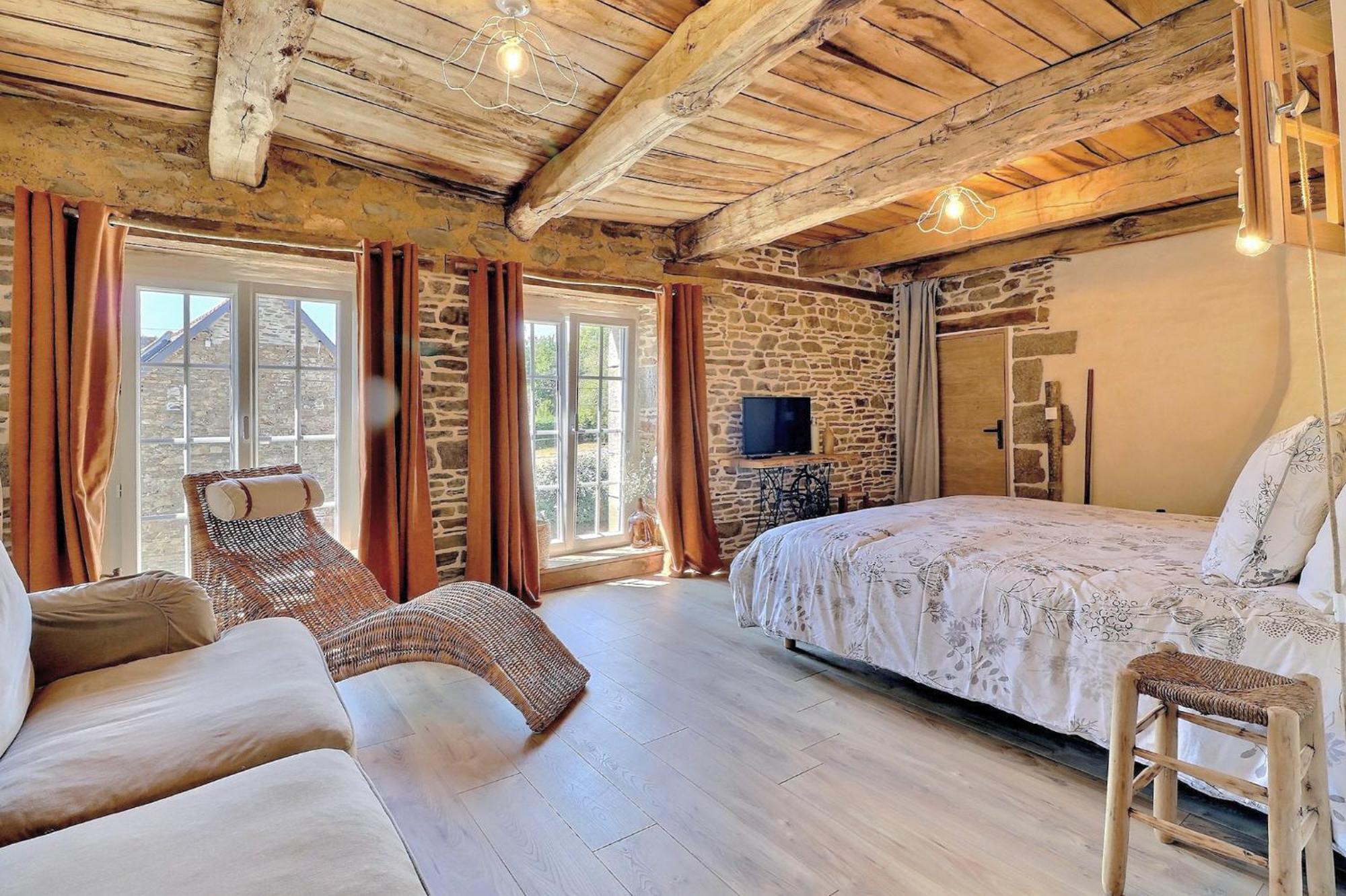 Agritourisme Abae Bed & Breakfast Sougeal Exterior photo